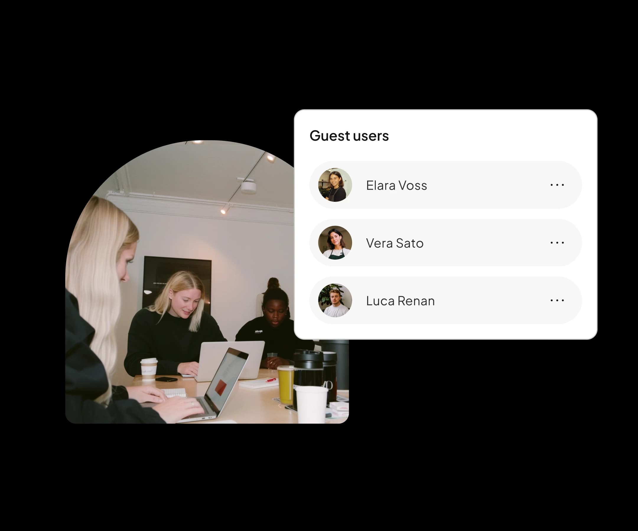 Share control with ease