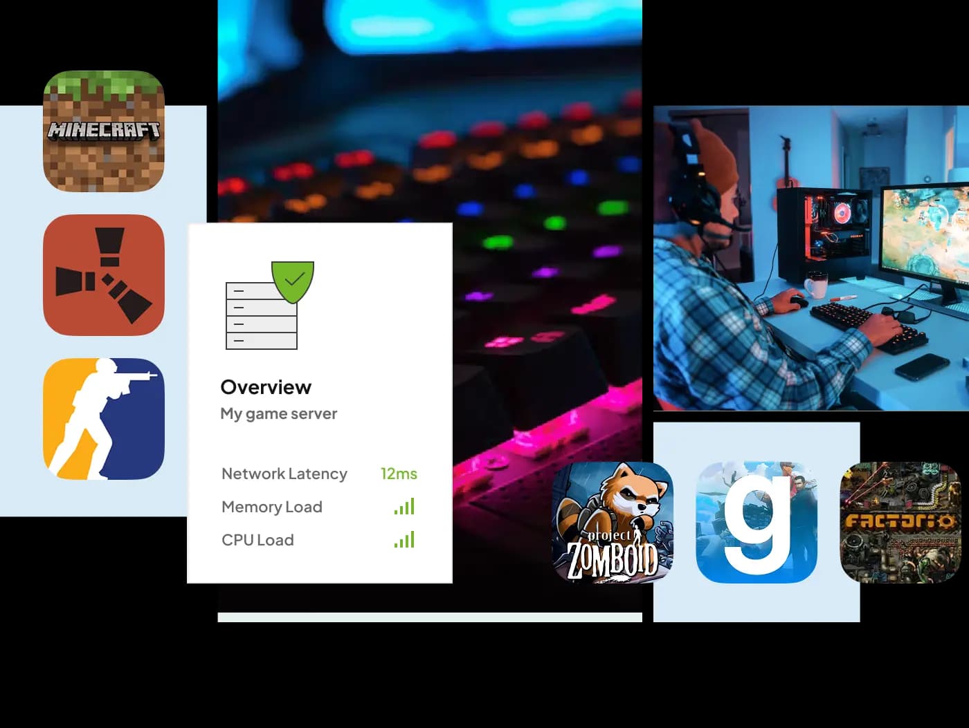Fast and scalable EU game server hosting