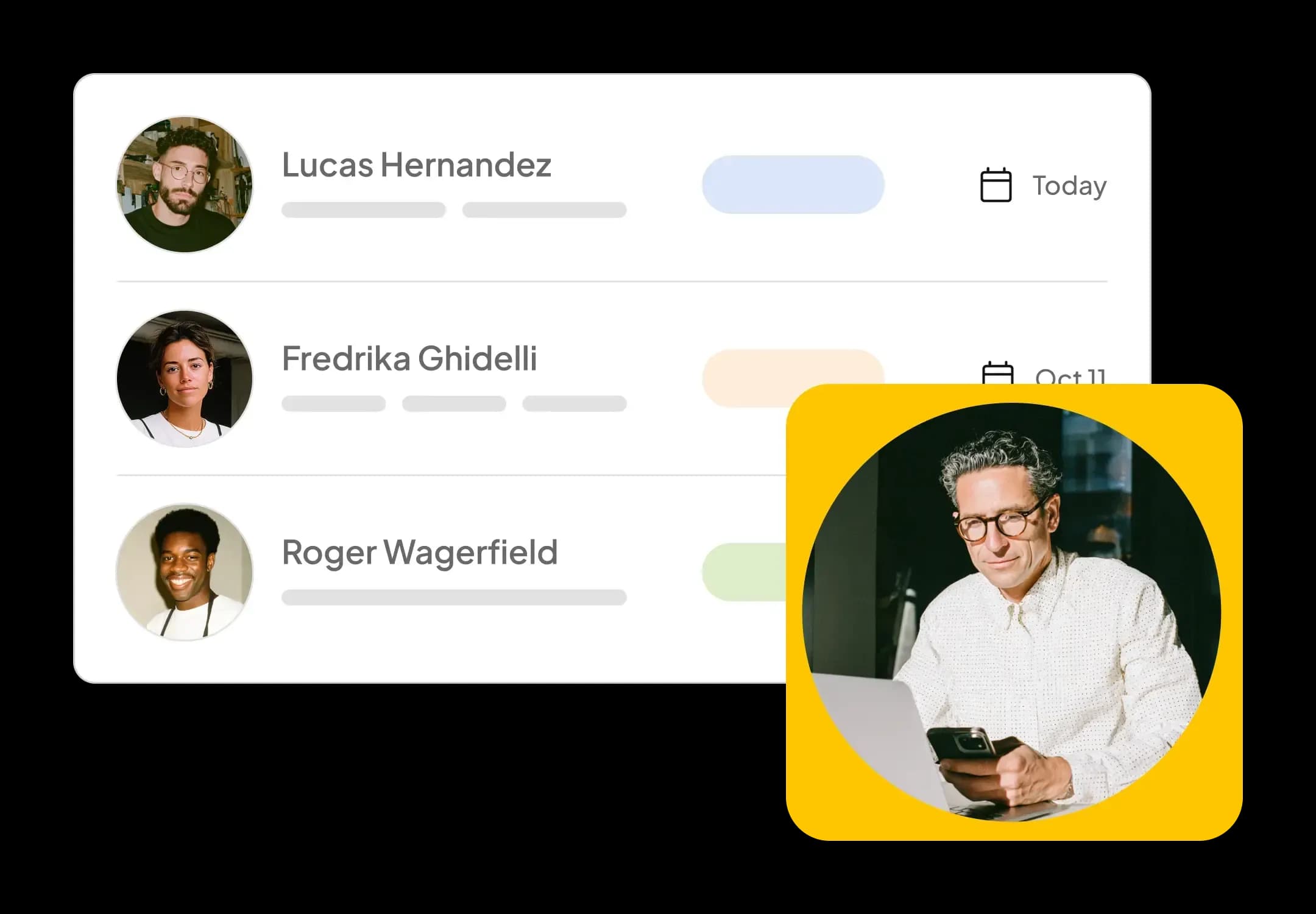All contacts in one place