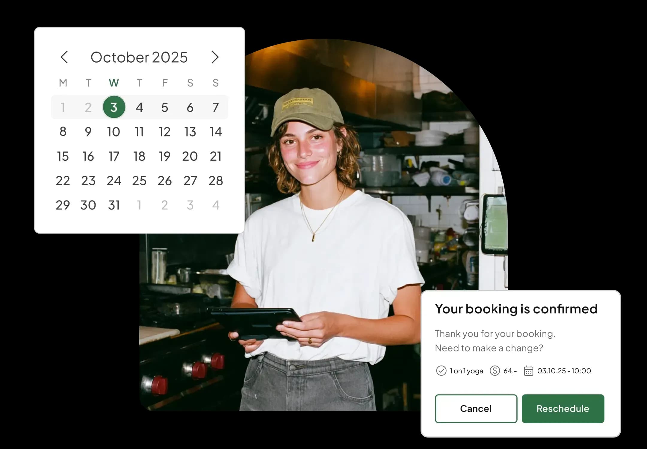 Build online experience bookings