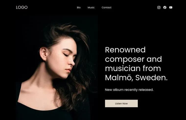 Arts and music template 1