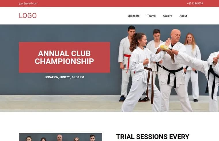 Family recreation template 4