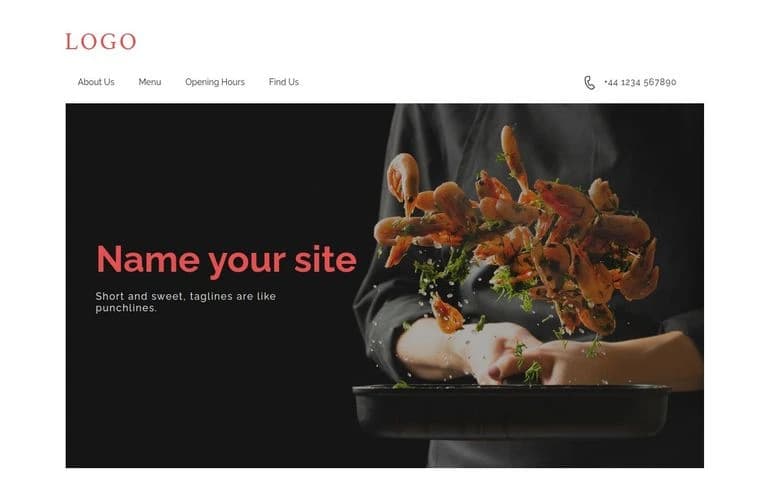 Food and Hospitality template 4