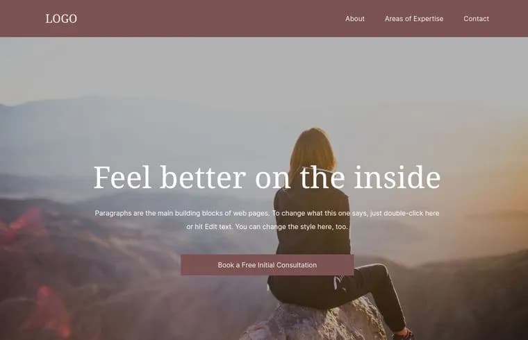 portfolio and CV template 3