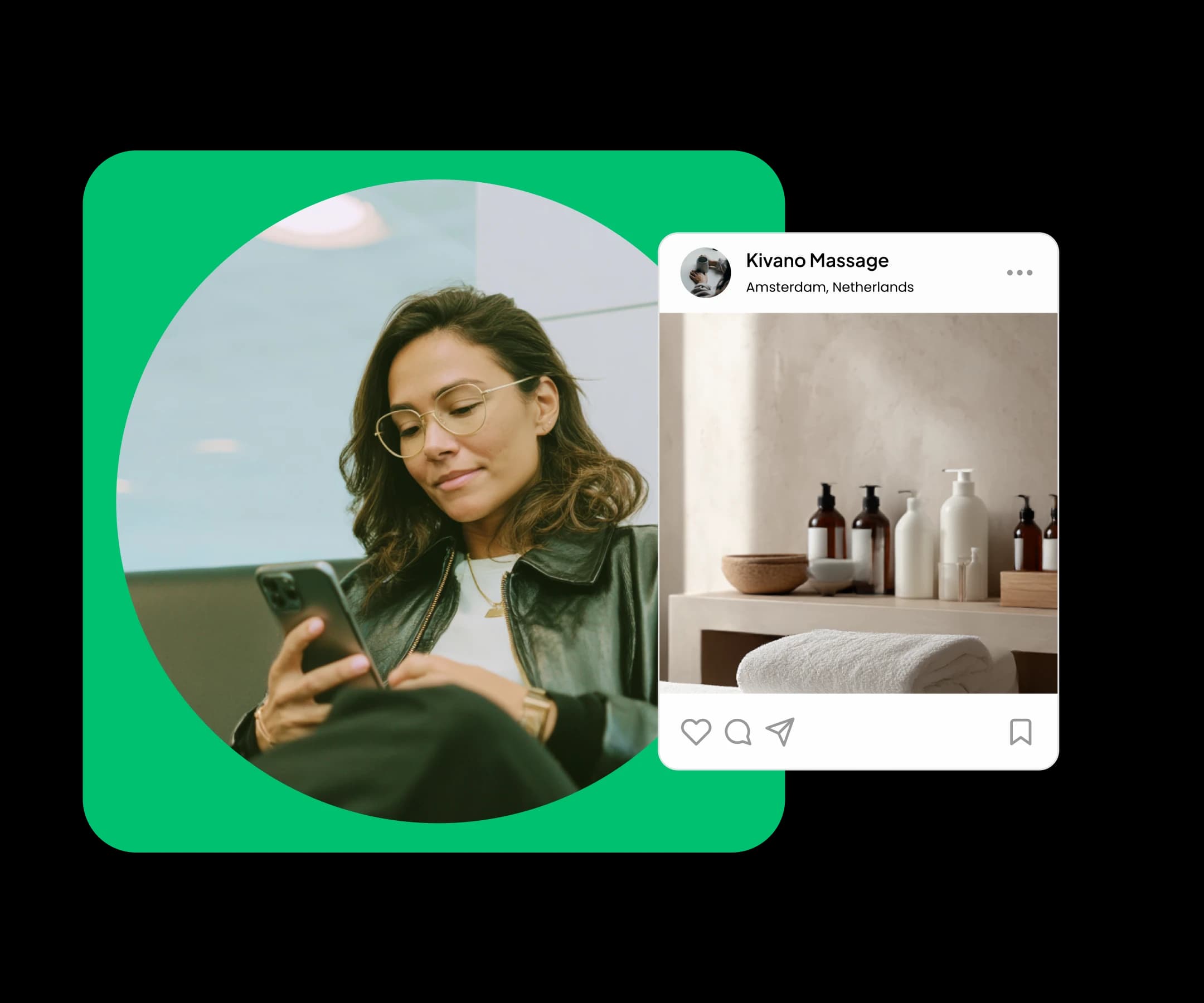 Link social media beauty