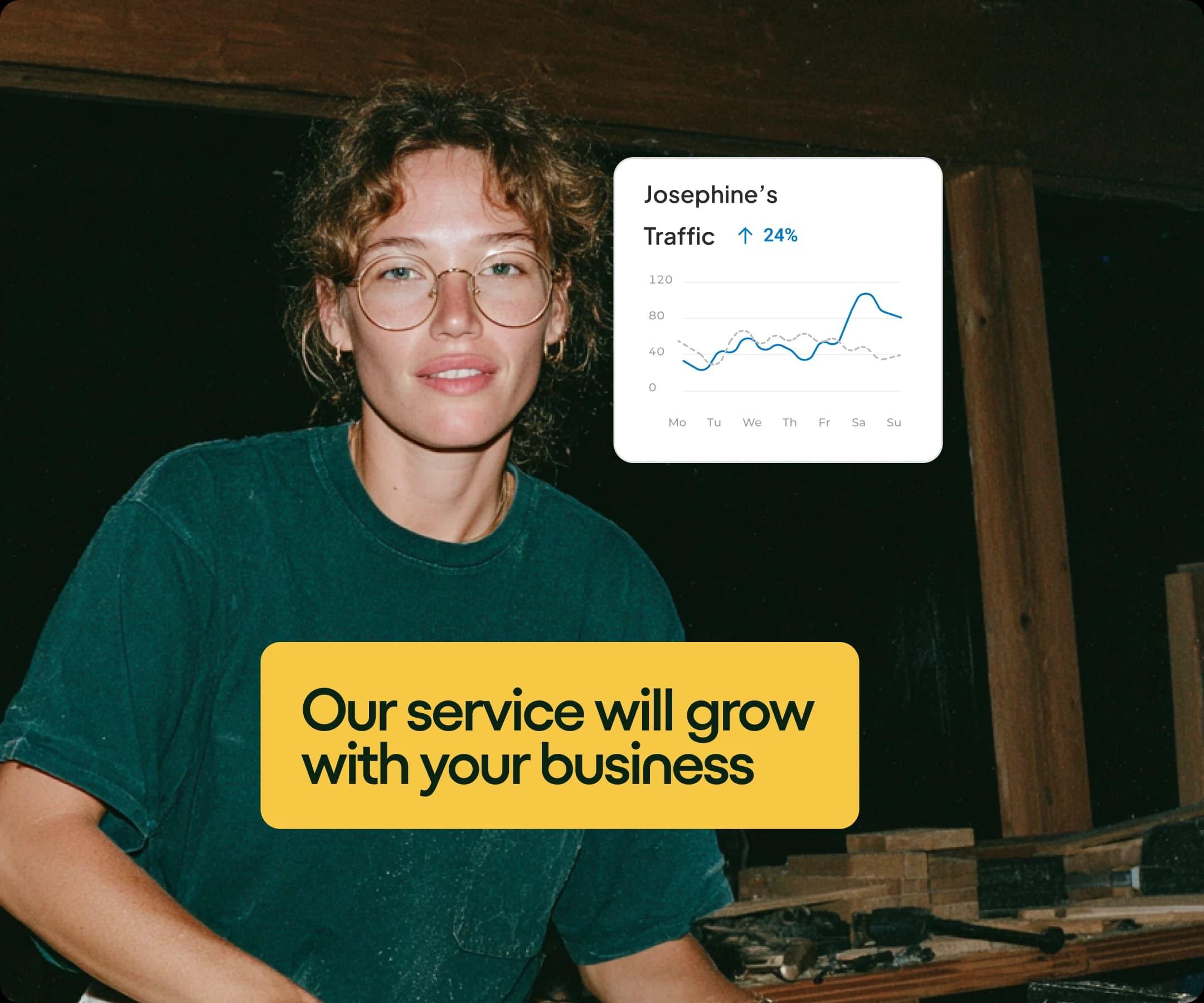 Our service grows with you