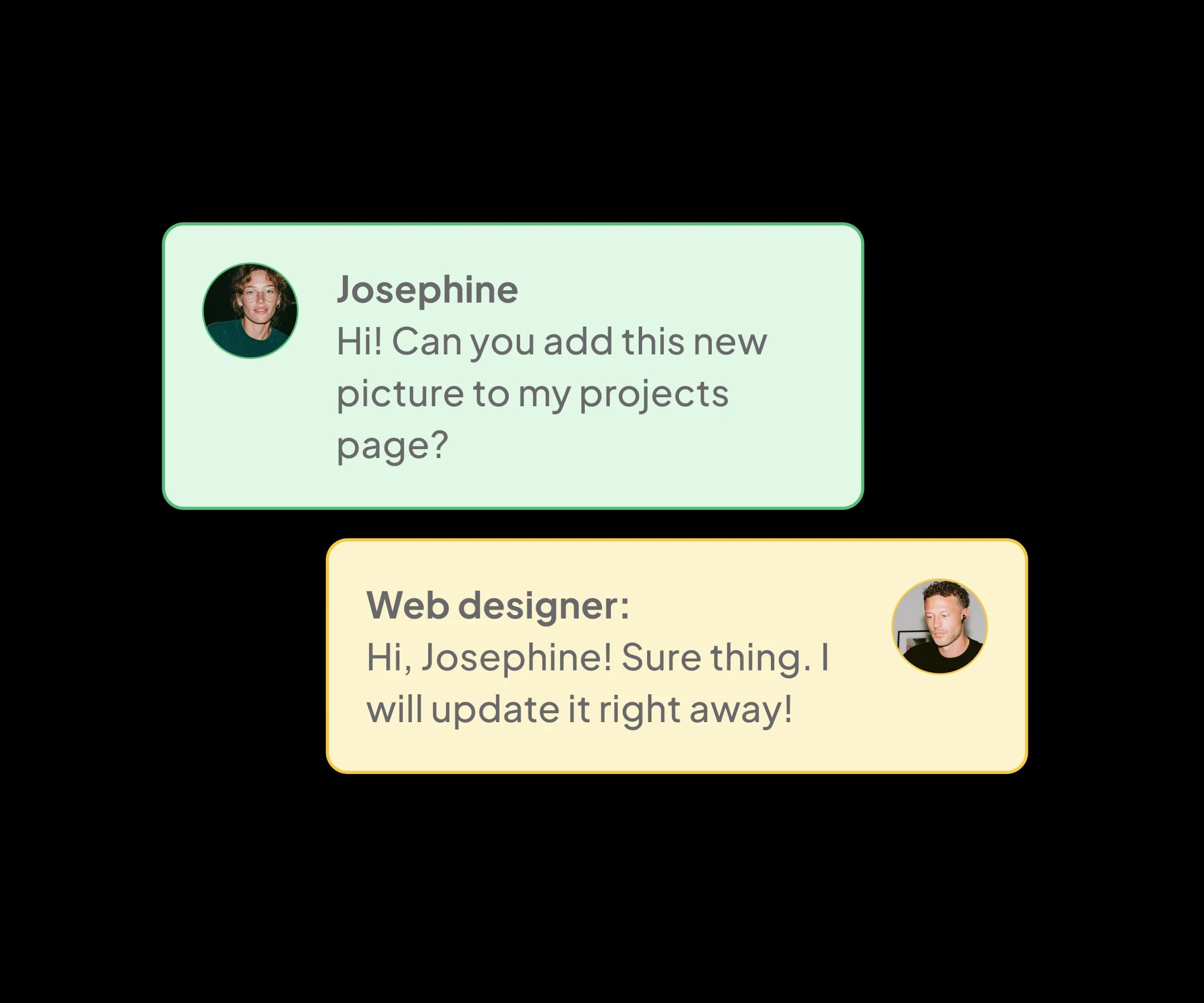 We take care of updates