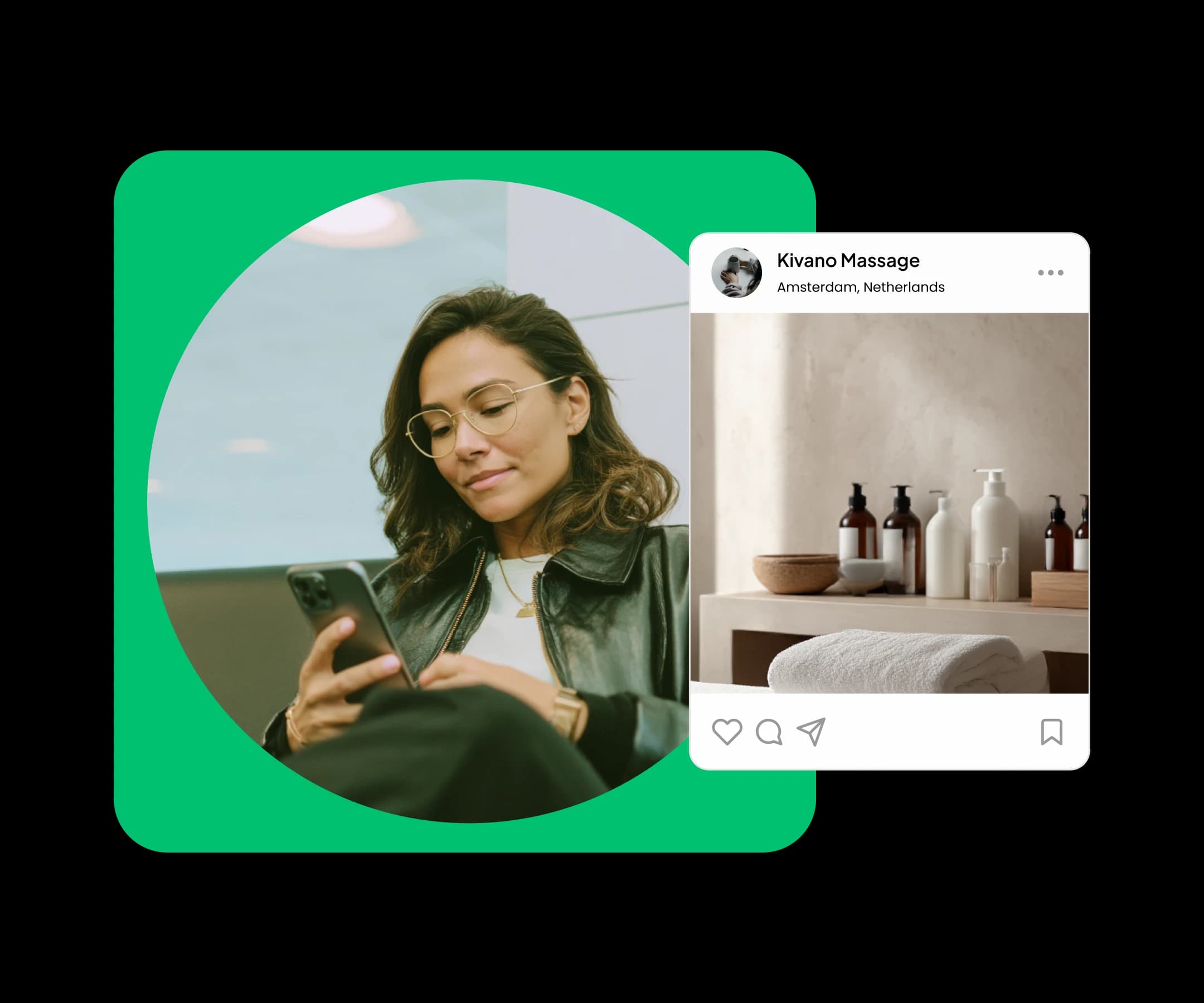 Connect social media