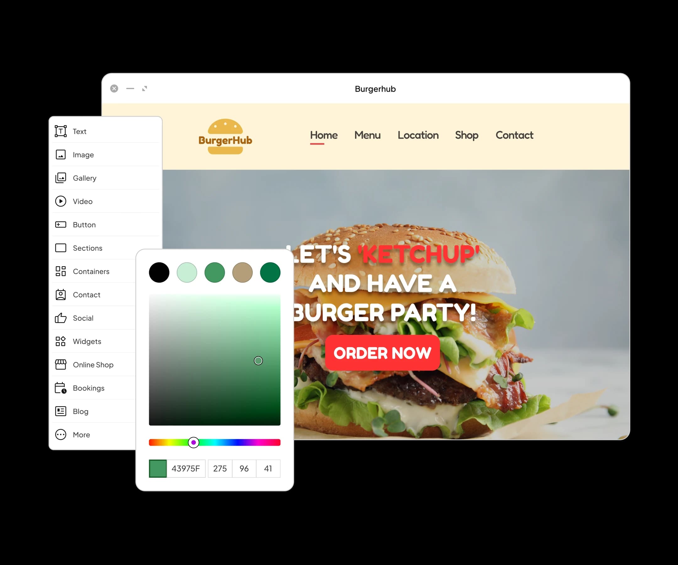 Try website builder for free