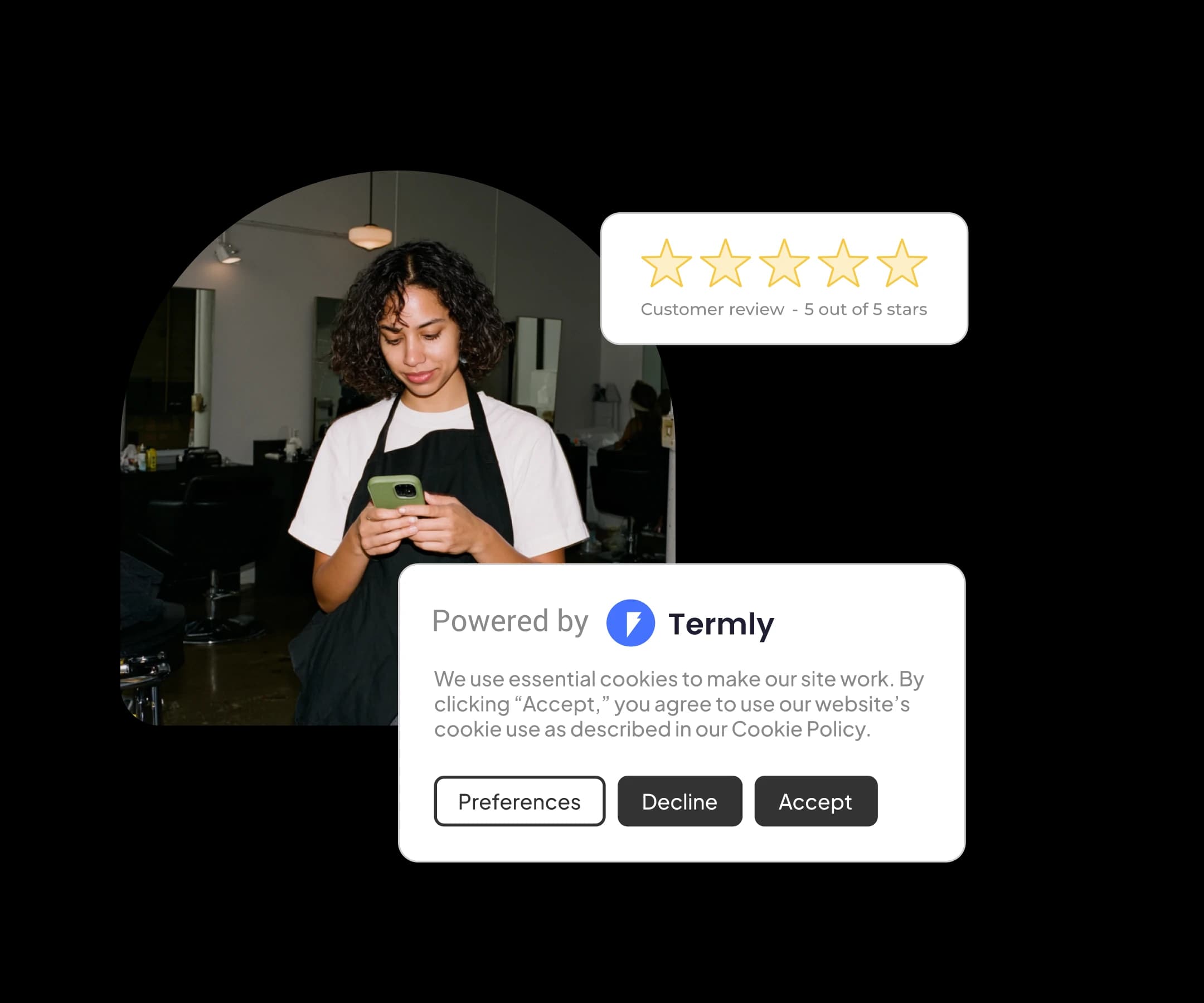 Earn and keep customers trust termly