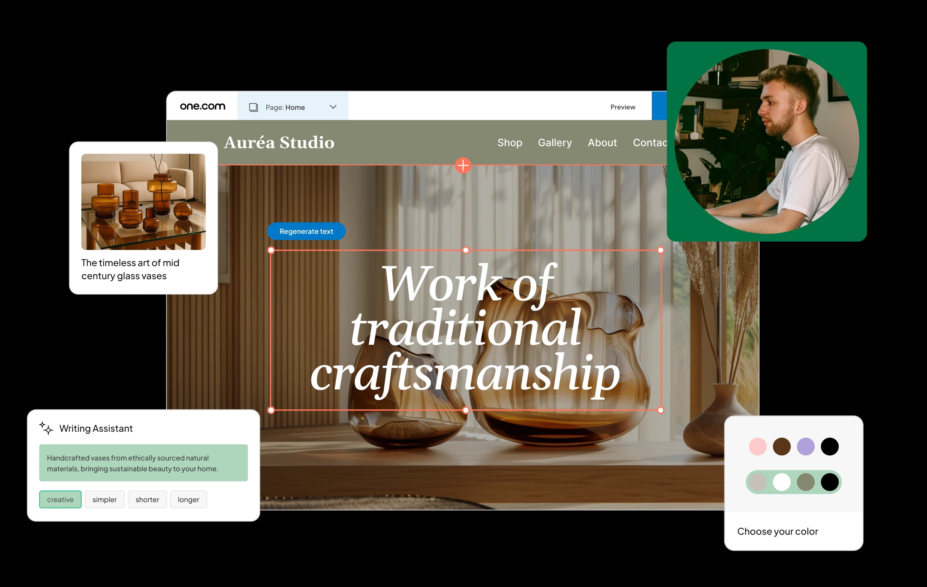 Work of traditional craftmanship