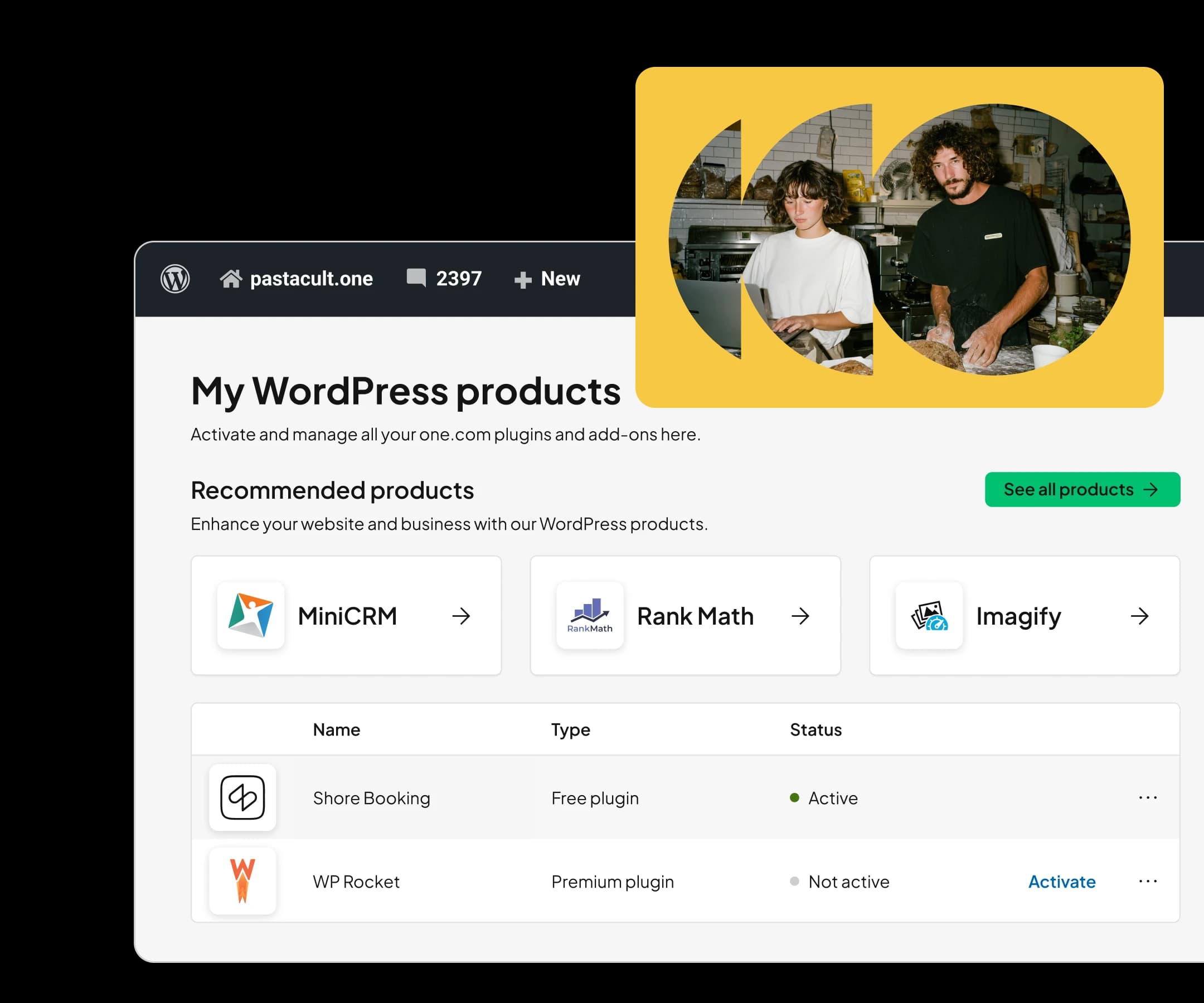 Discover the WP Marketplace