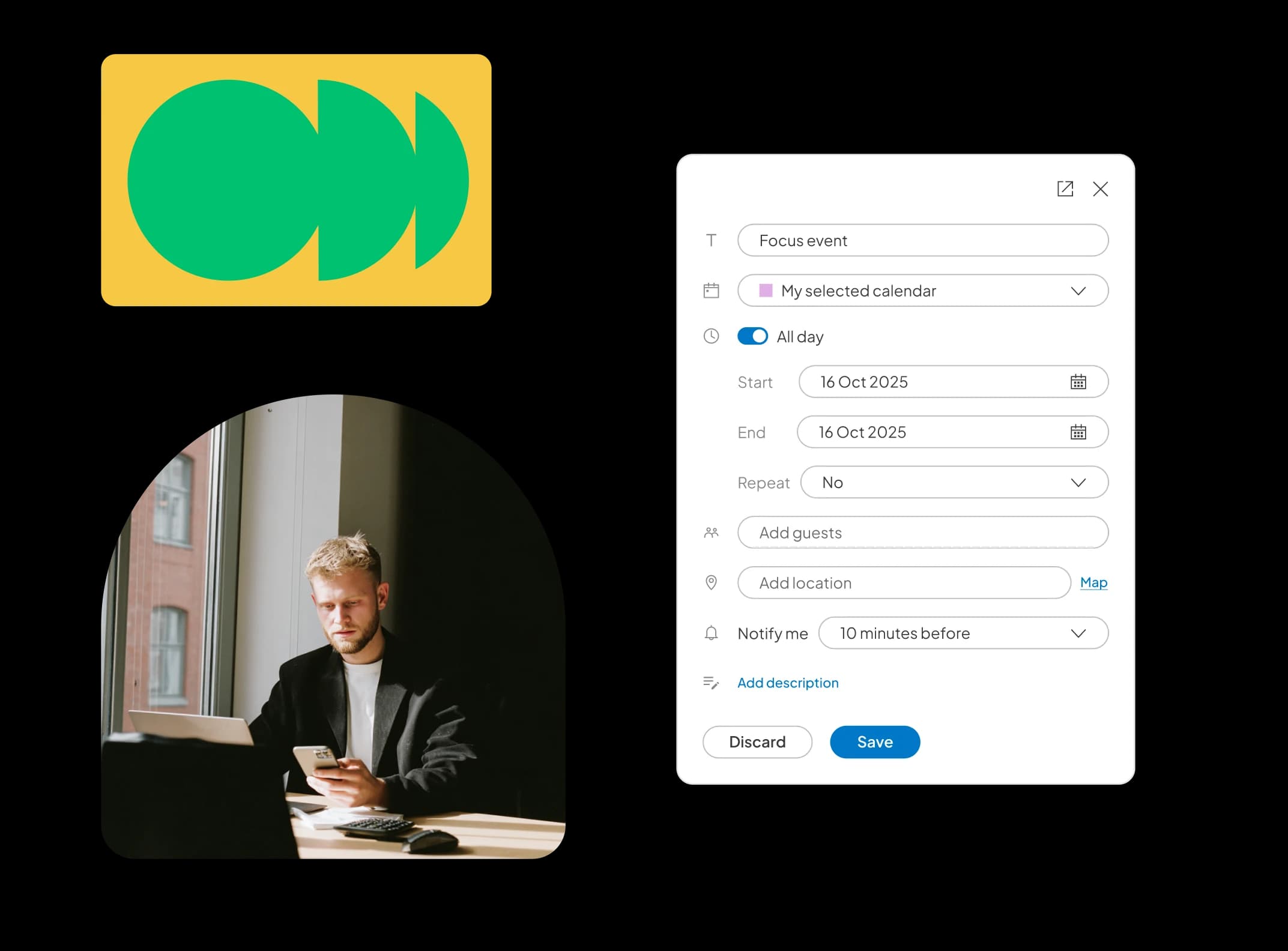 Never forget an appointment