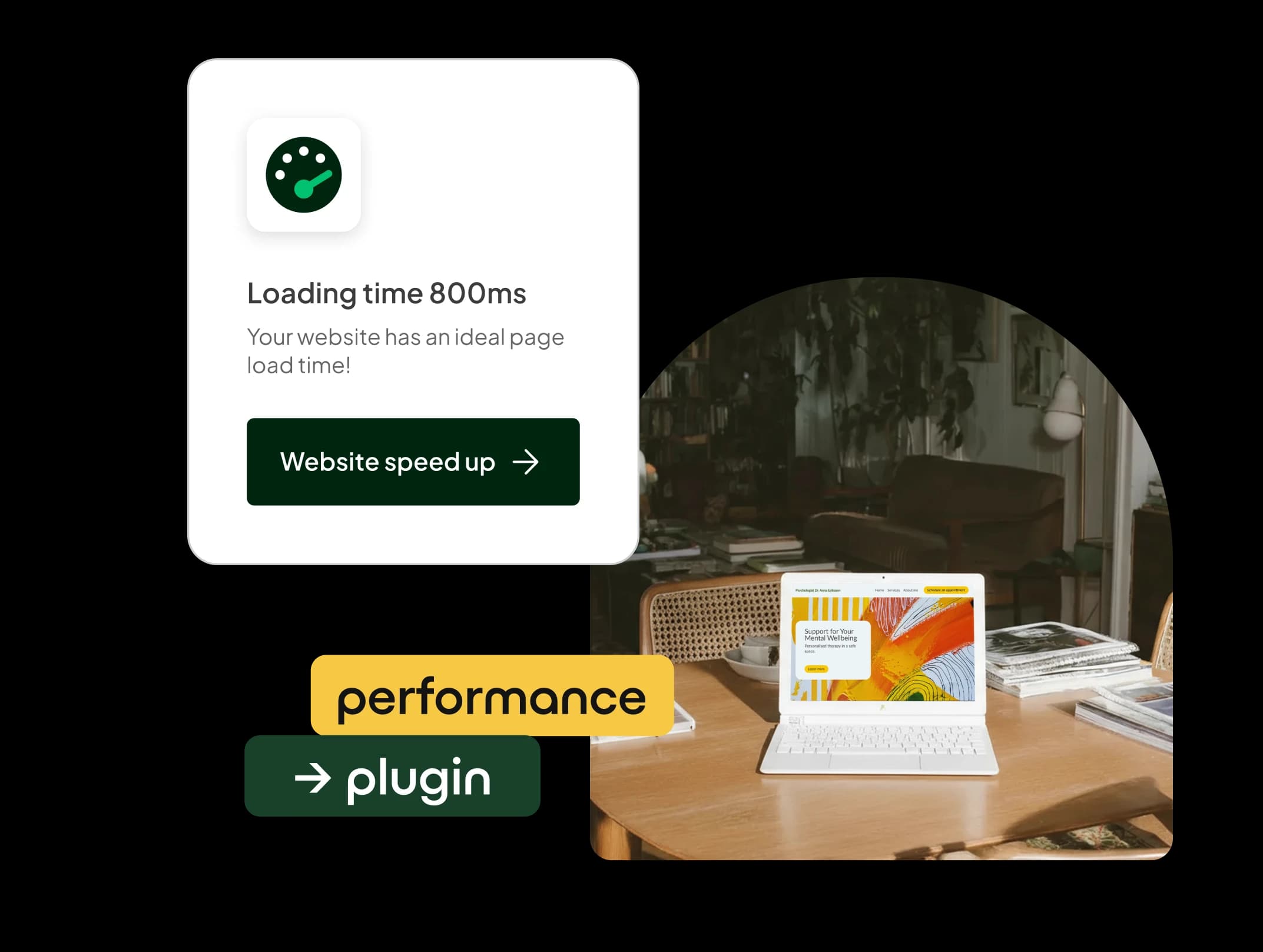 Better experience for website visitors